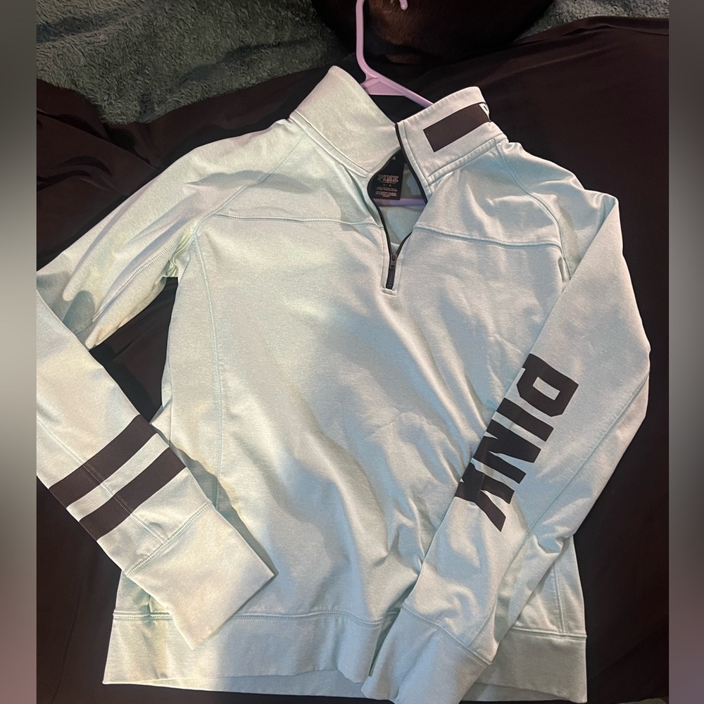 Victoria secret quarter zip pull over